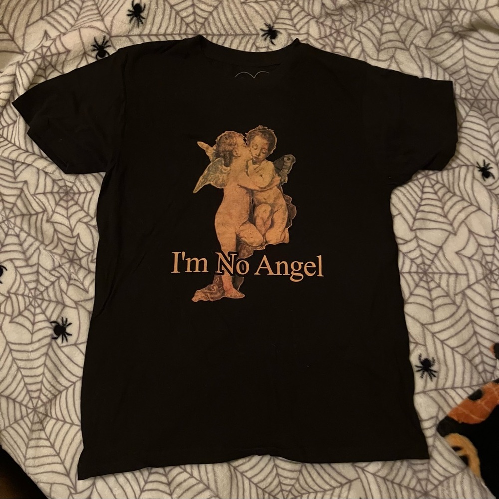 IM NO ANGEL CHERUB TEE